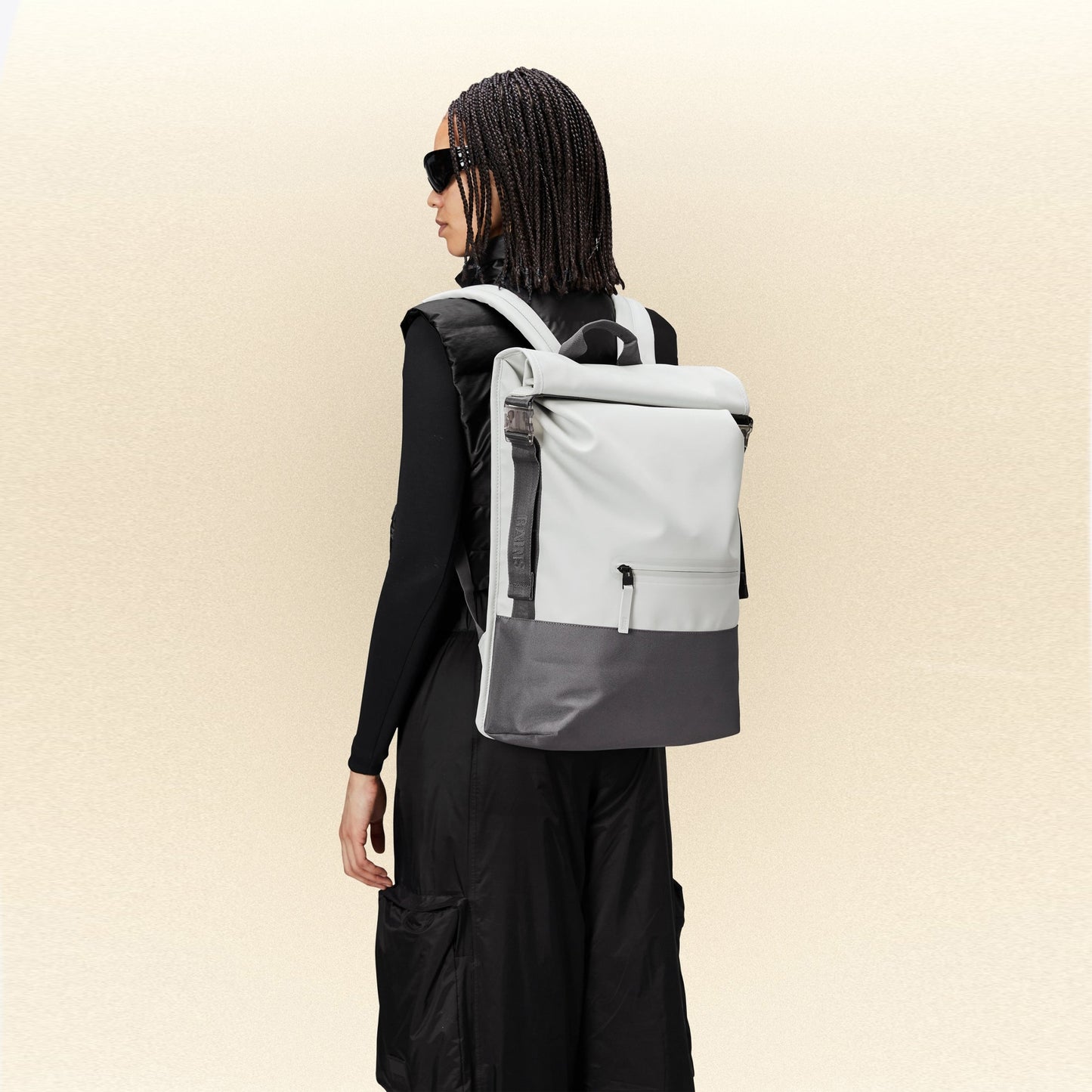 - Trail Rolltop Backpack - Ash