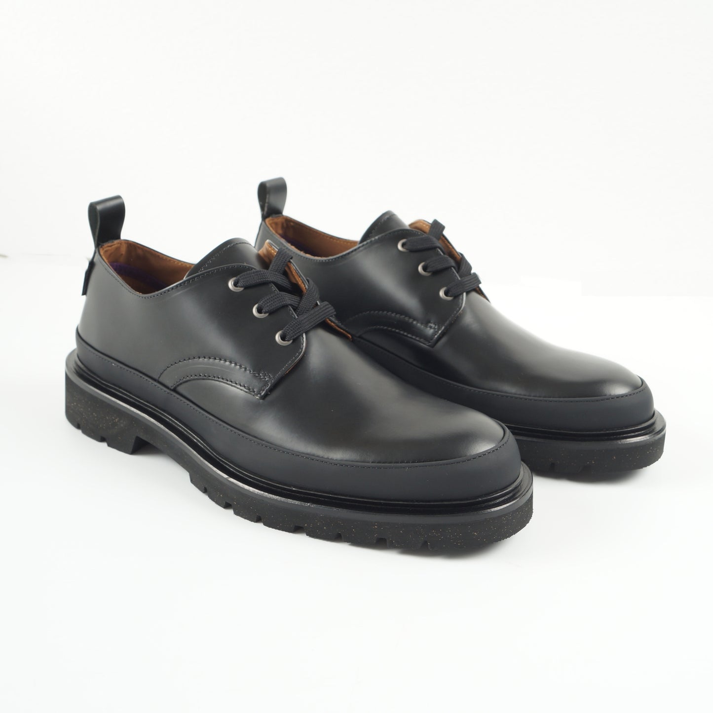 - Willie Leather Shoes - Black