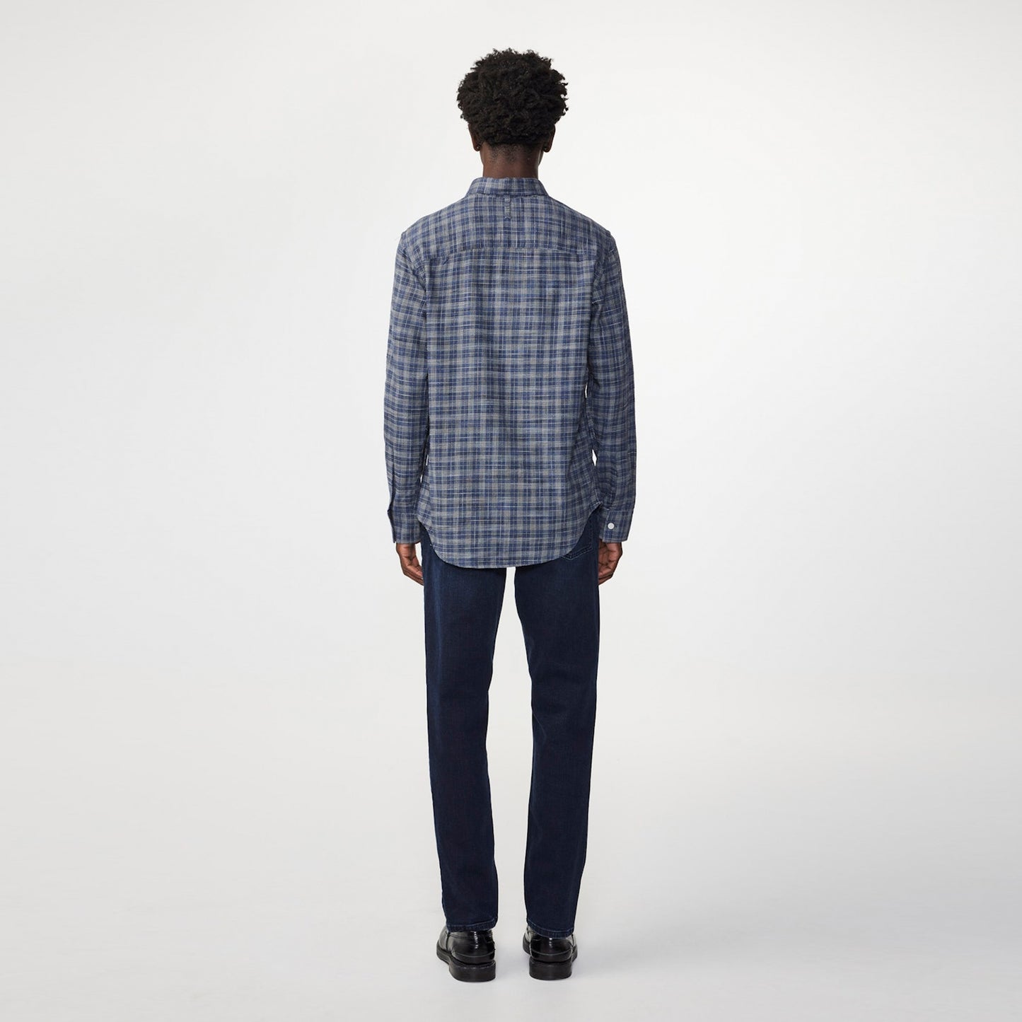 - Cohen Shirt - Blue Check