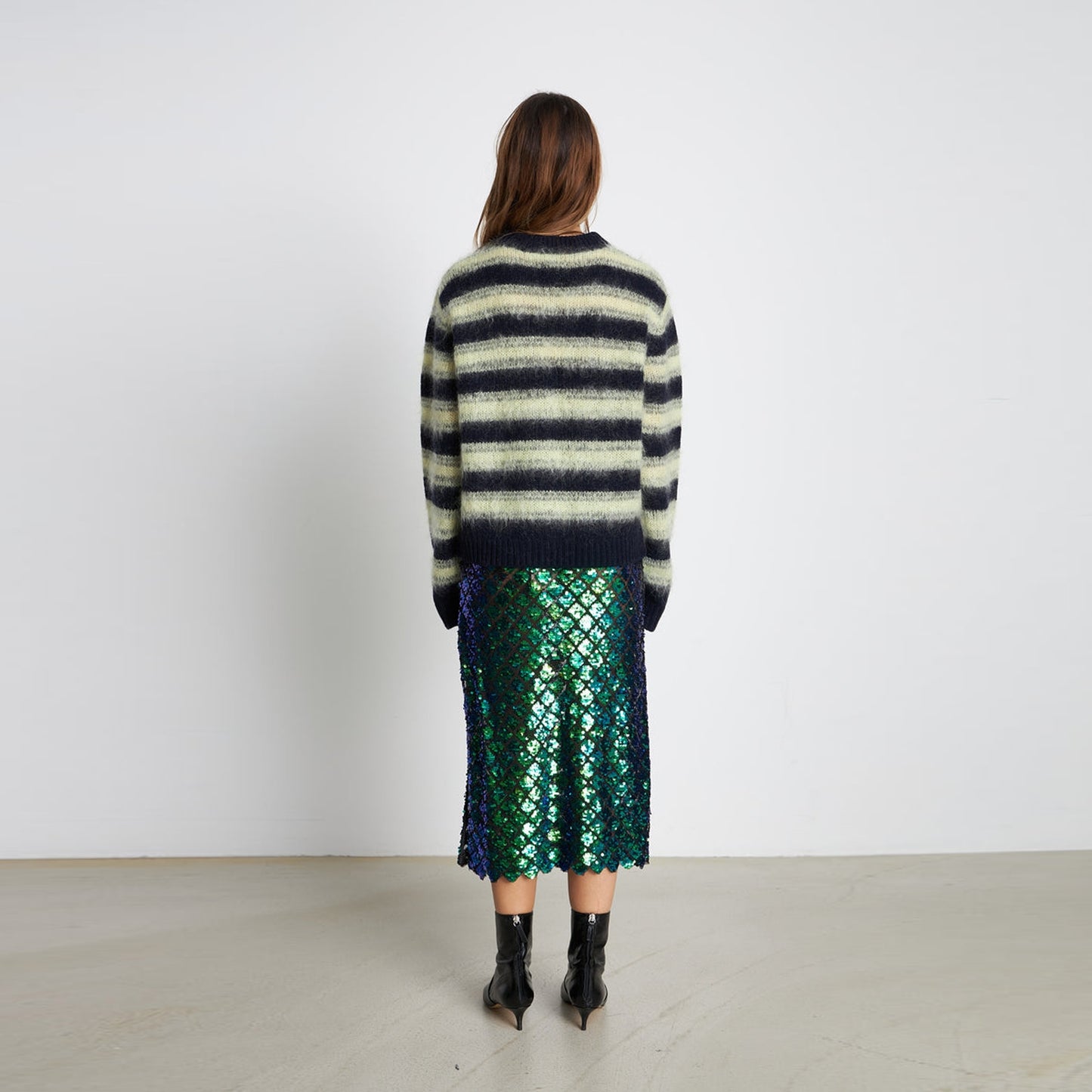 - Idun Woll Mix Sweater - Golden Yellow