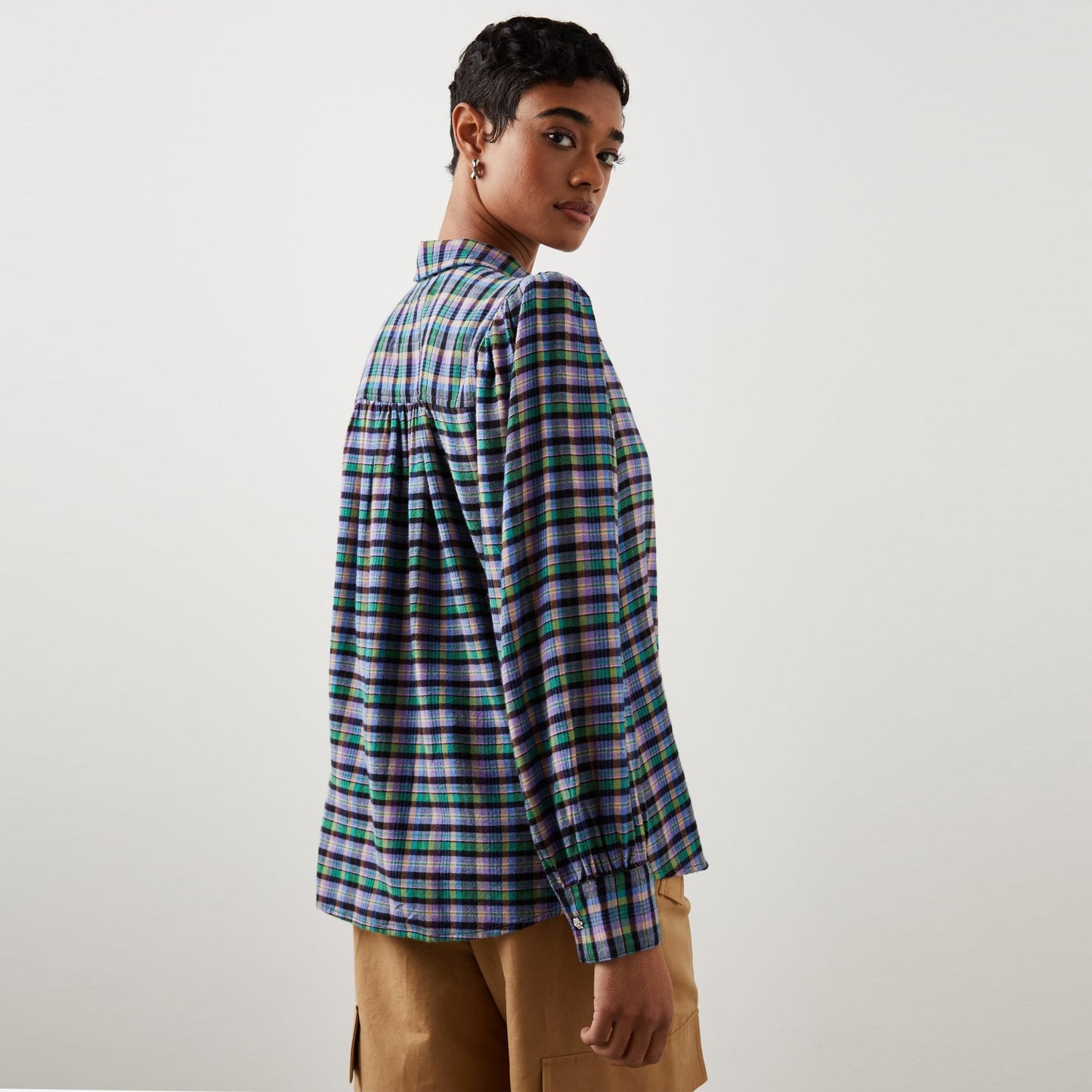 - Angelica Shirt - Iris Peach