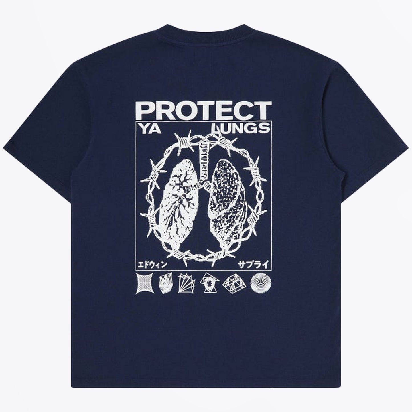 - Protect Ya Lungs T-Shirt - Blue