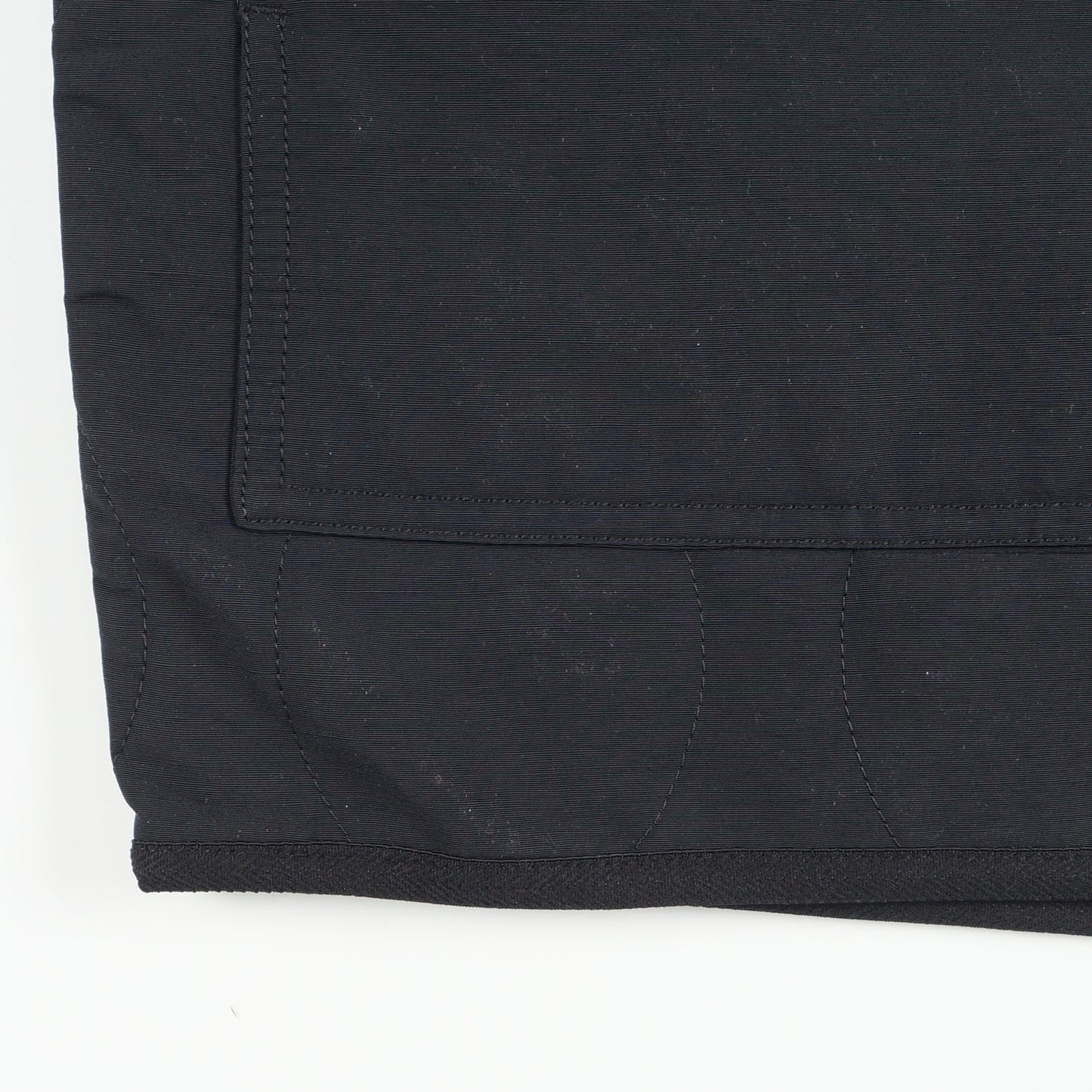 - Peter Waxed Nylon Vest - Dark Navy