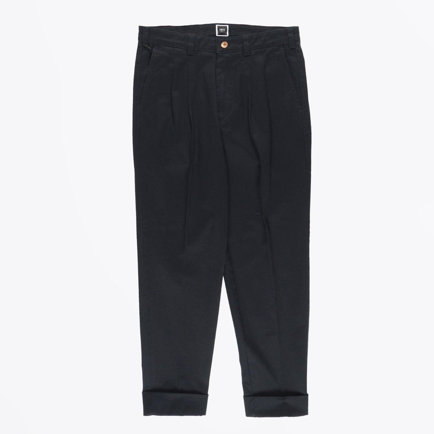 - Pardus Cropped Trousers - Dark Navy