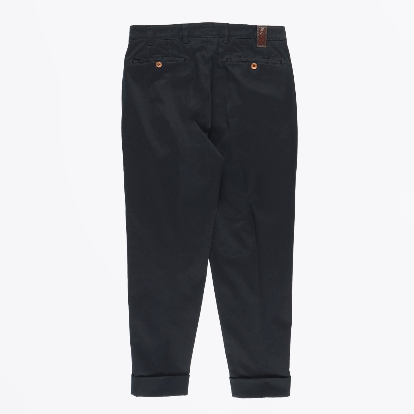 - Pardus Cropped Trousers - Dark Navy