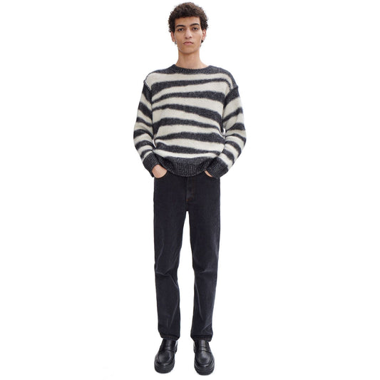 - Sebastien Pullover - Zebra Stripe