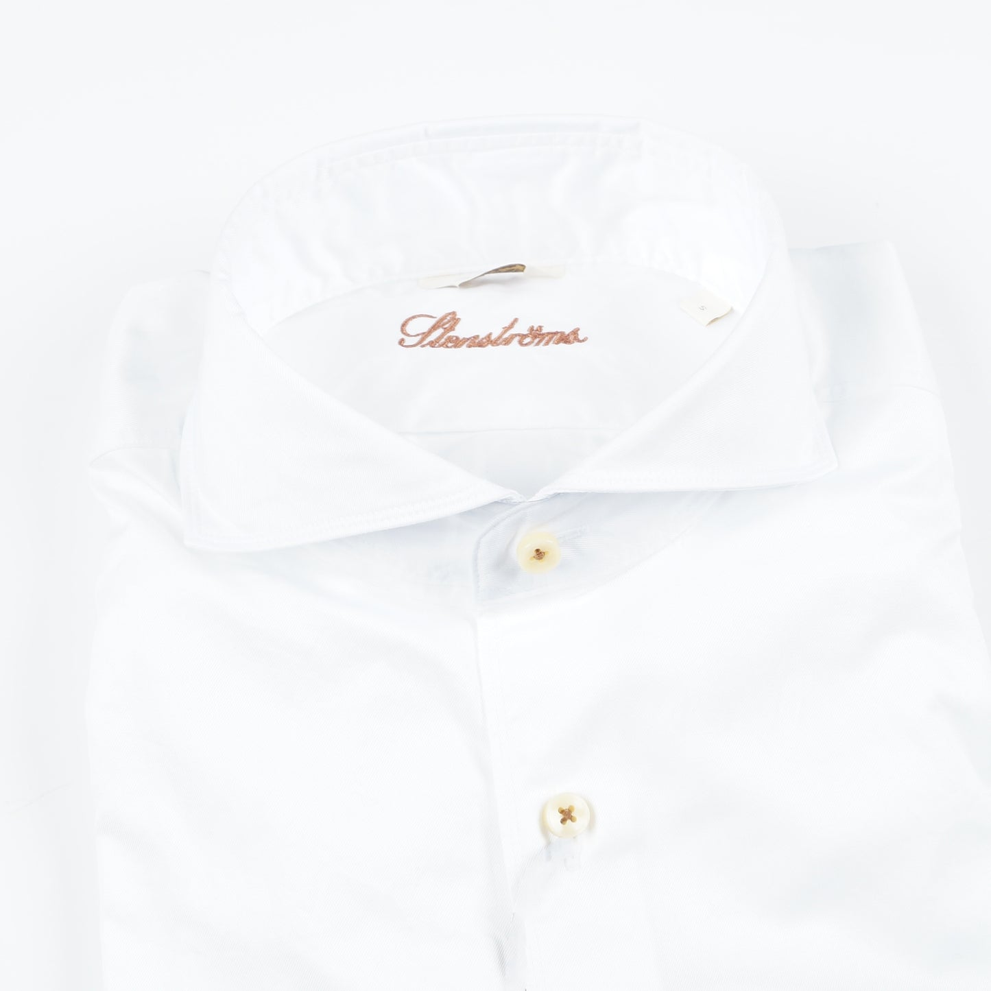 - Fitted Body Soft Twill Shirt - White