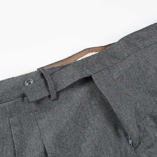 - Quartieri Pleat Trousers - Grey