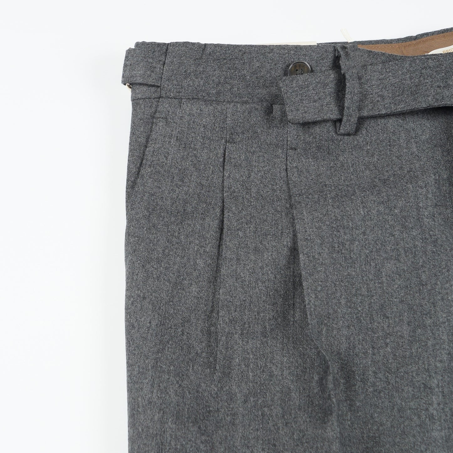 - Quartieri Pleat Trousers - Grey