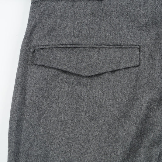 - Quartieri Pleat Trousers - Grey