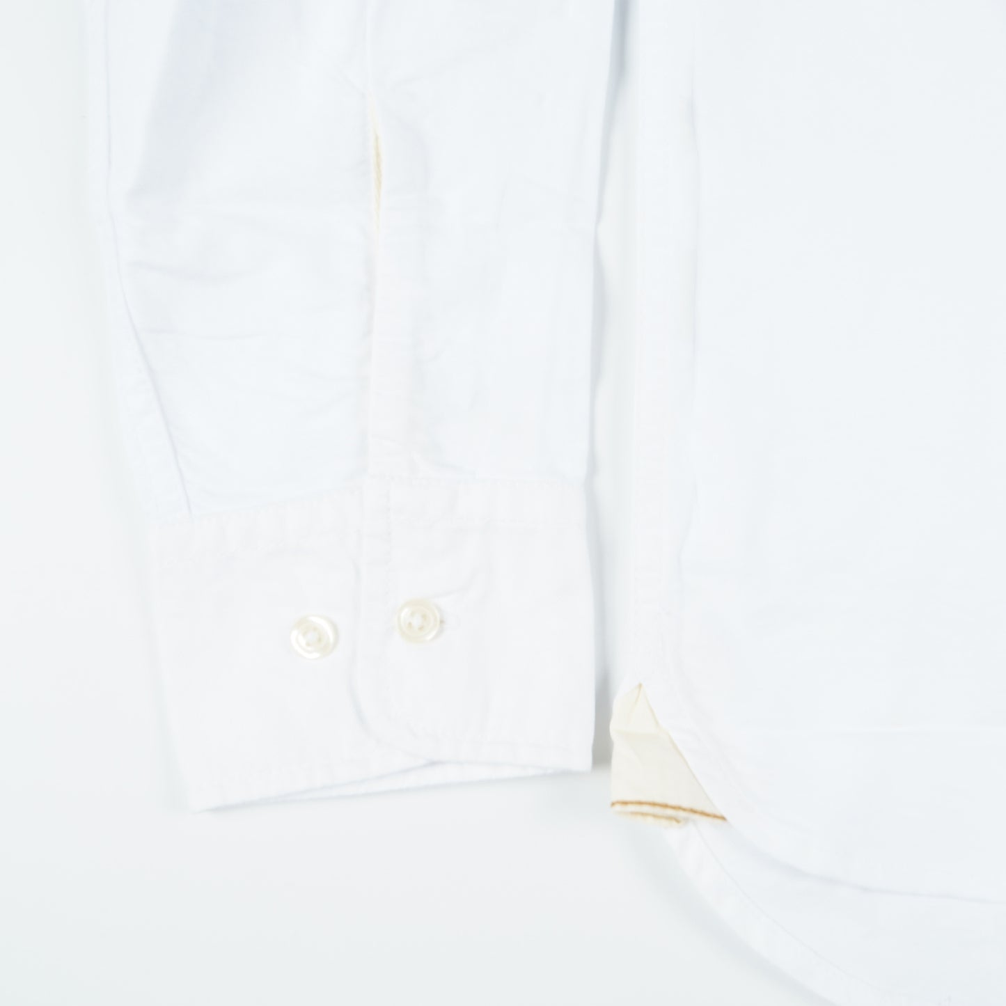 - Oxford Front Corduroy Shirt - White