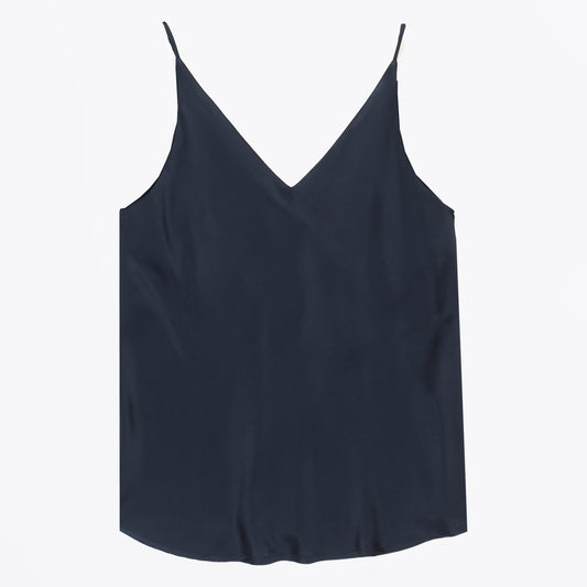 - Viscose Cami Top - Navy