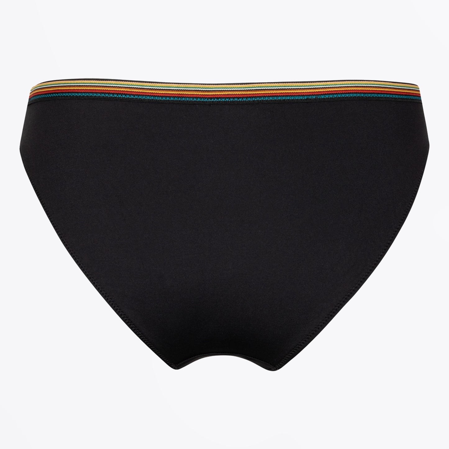 - Signature Tape Bikini Bottom - Black