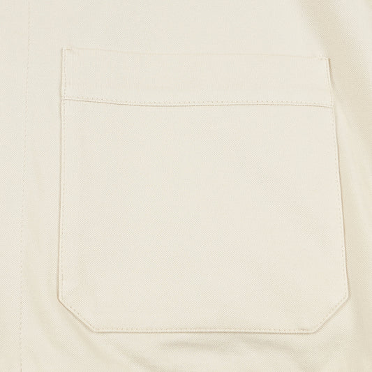 - Work Piquet Jacket - Cream