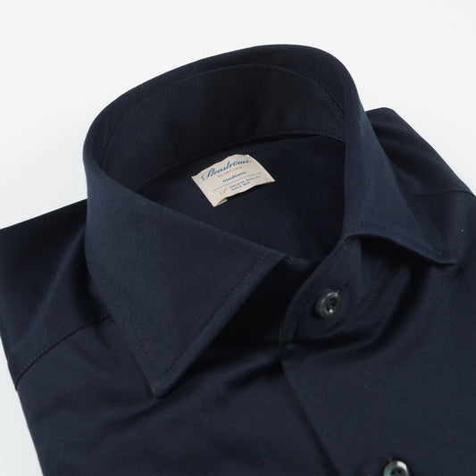 - Schiller Stretch Jersey Shirt - Navy