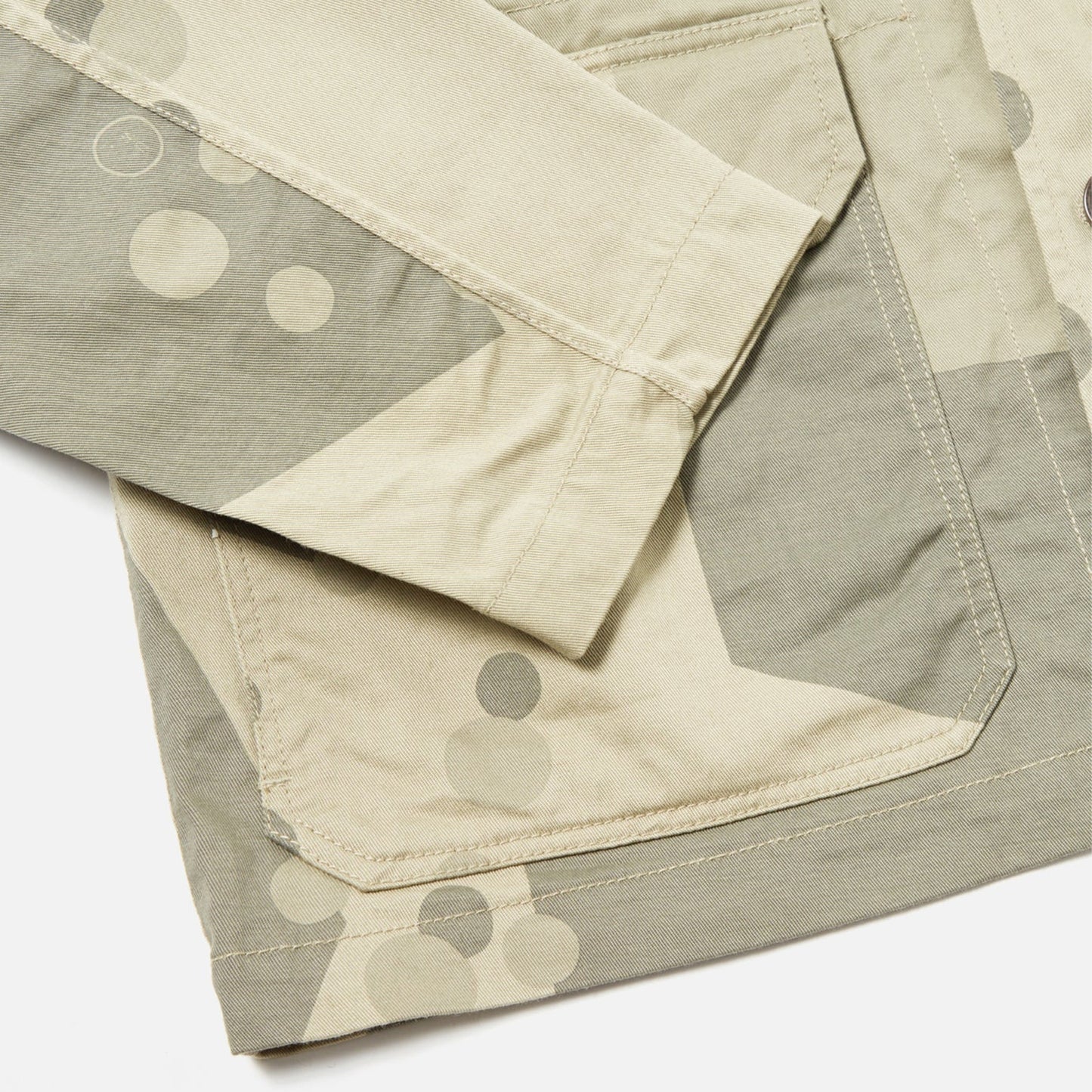 - Twill Utility Jacket - Stone