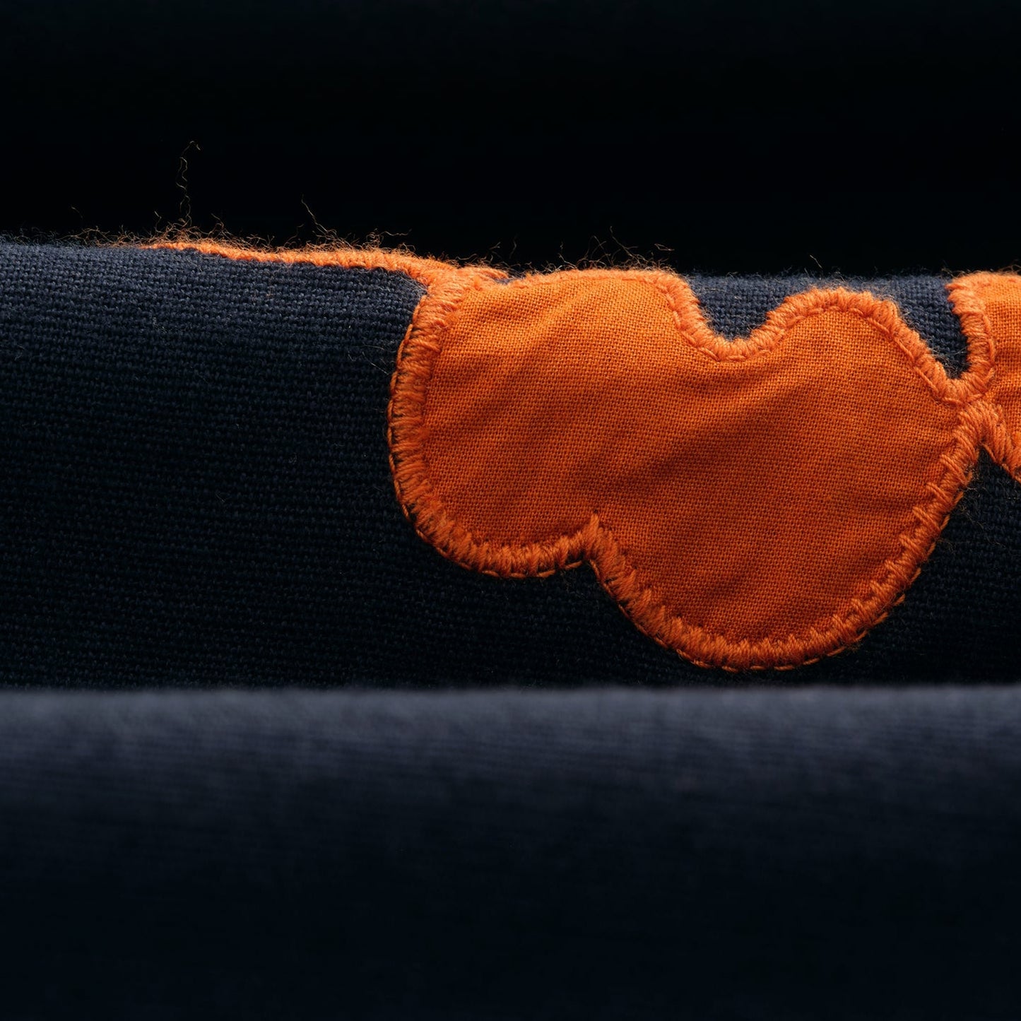 - Didcot Applique Floral Shirt - Navy