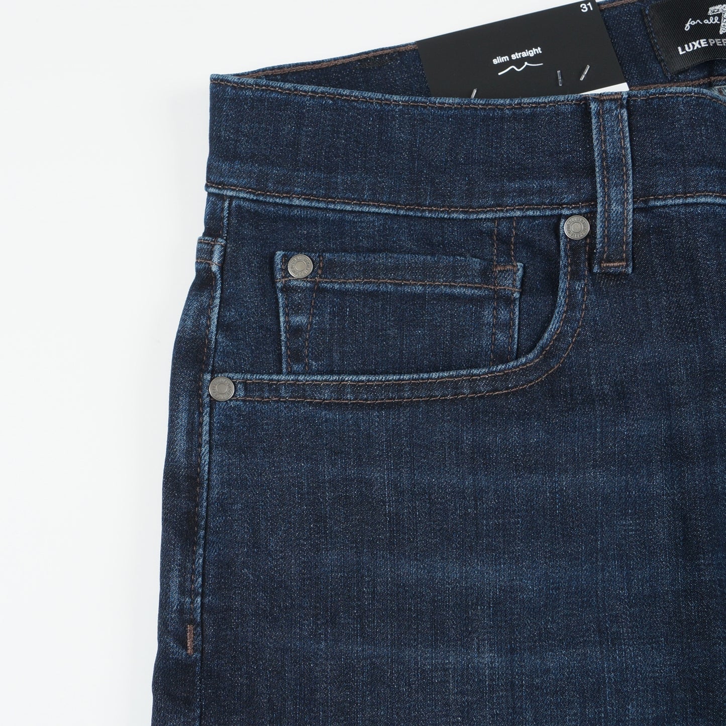 - Slimmy Luxe Perf Jeans - Dark Blue