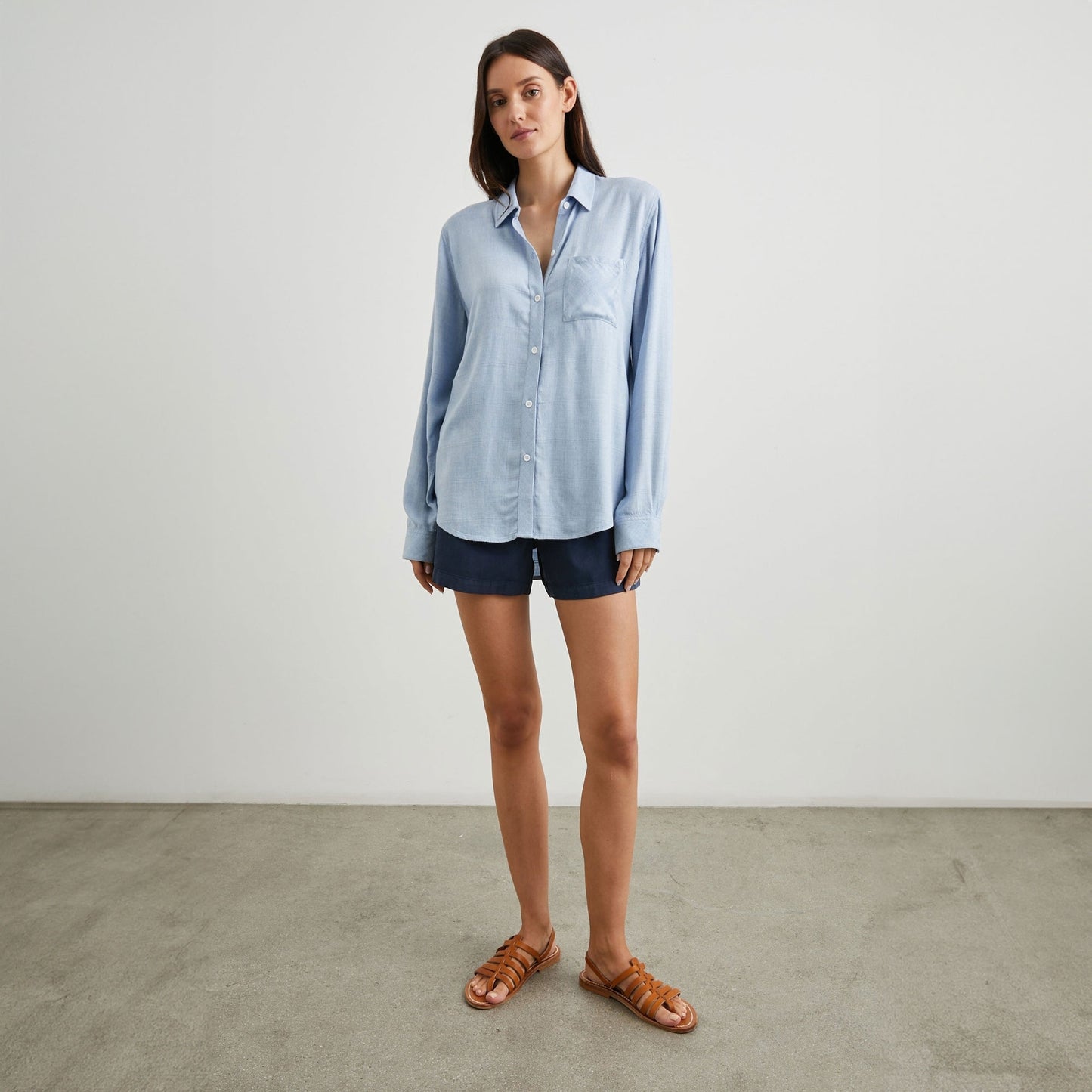 Monte Twill Shorts - Navy