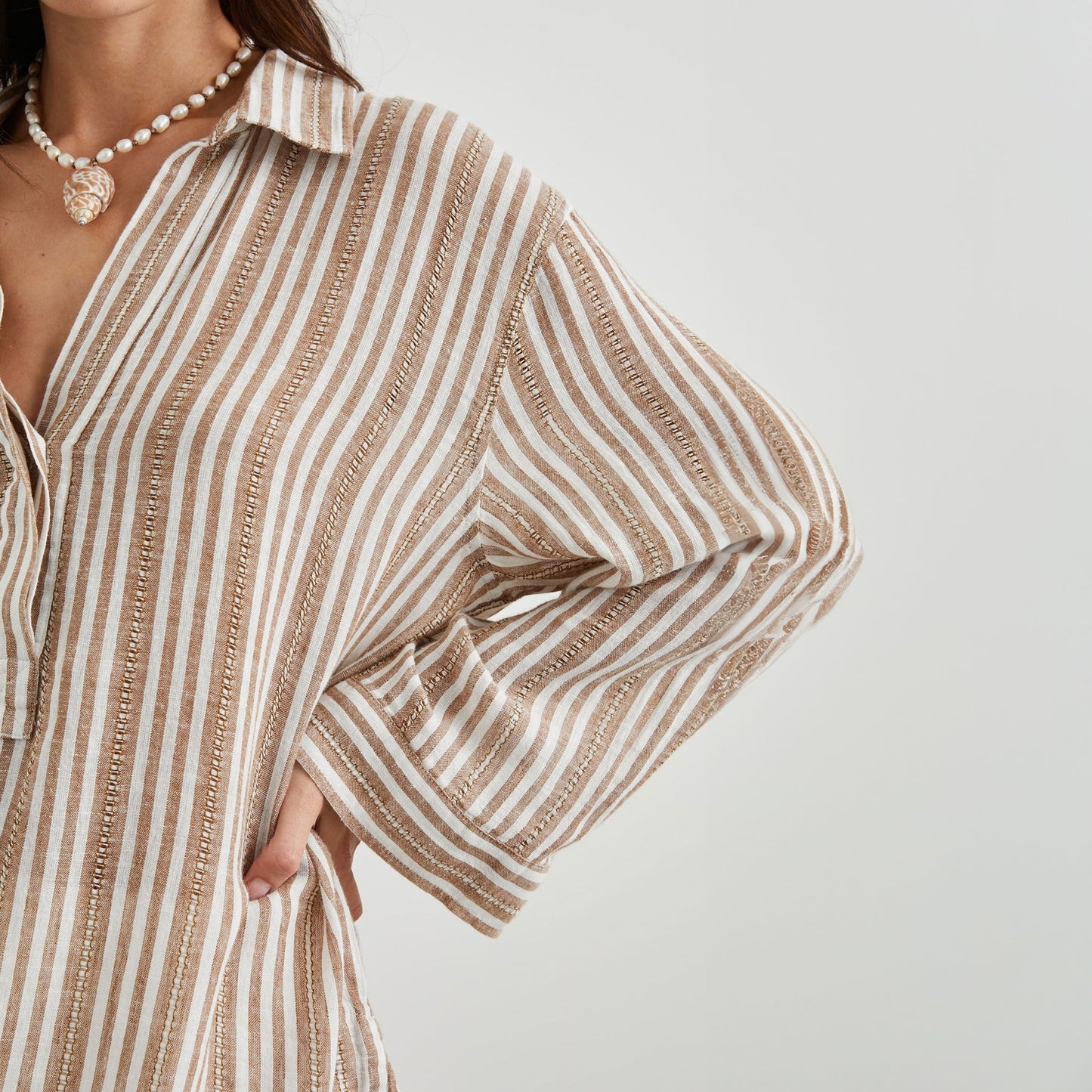 - Banks Shirt - Brown