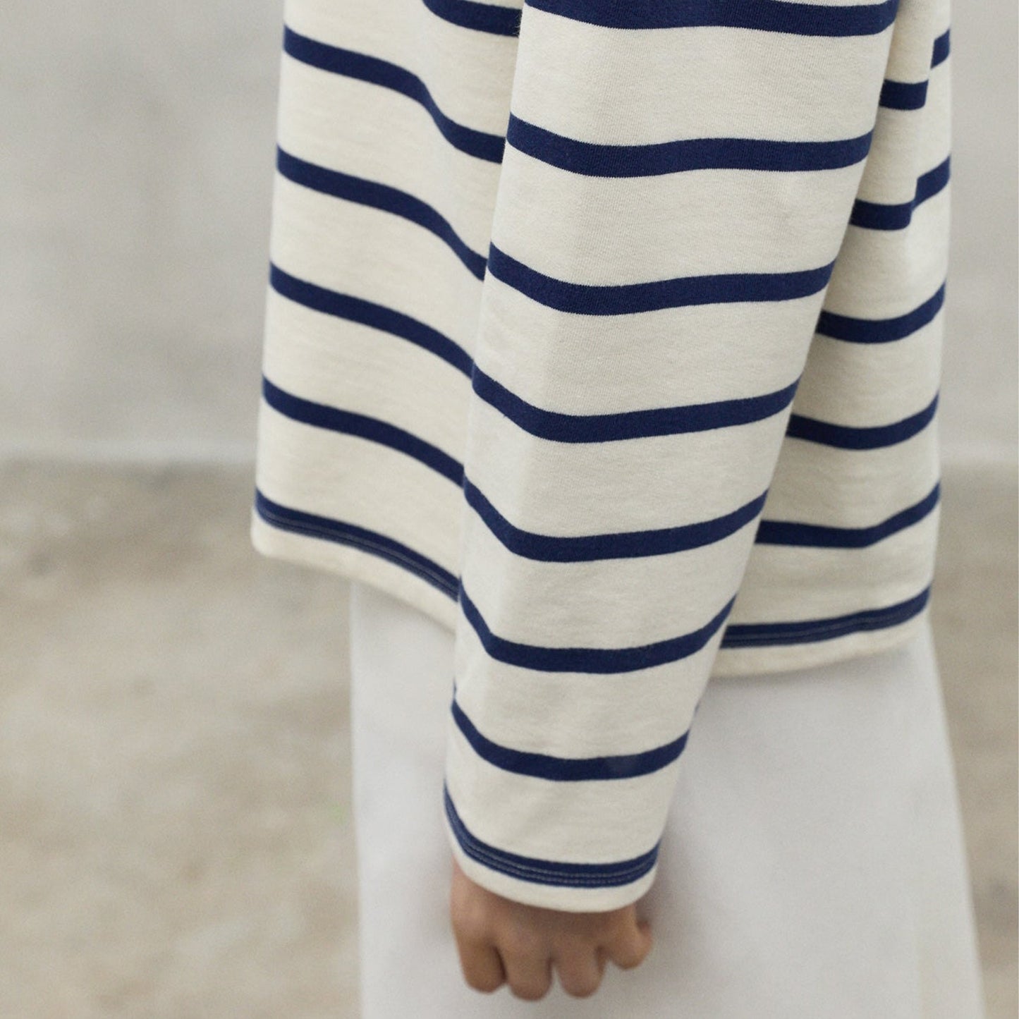 - Wilma Sweatshirt - Blue Stripe
