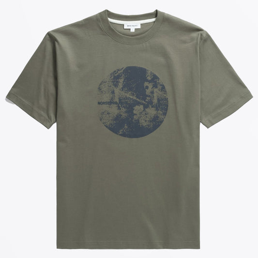 - Johannes Circle Print T-Shirt - Green