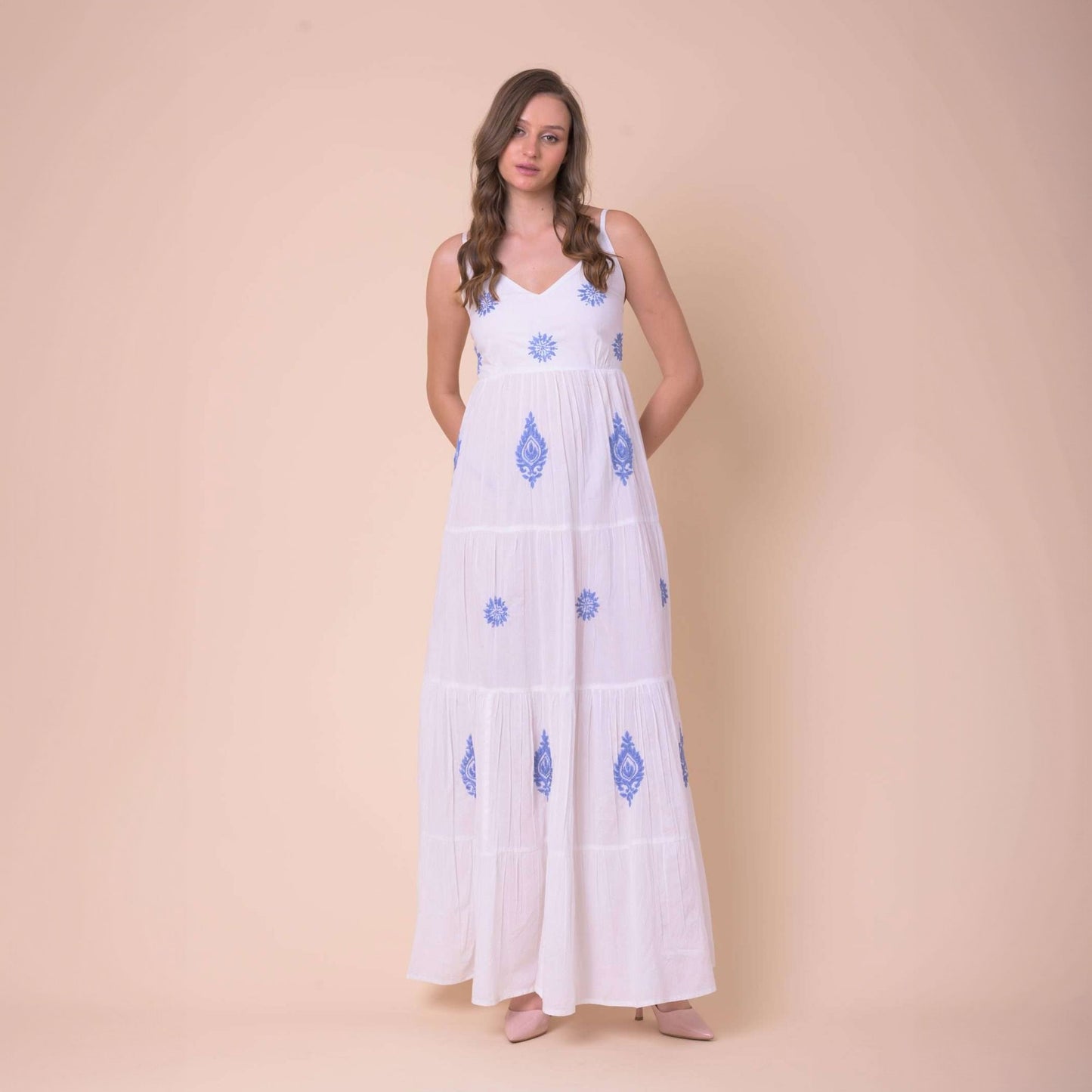 Vanilla Strap Dress - White