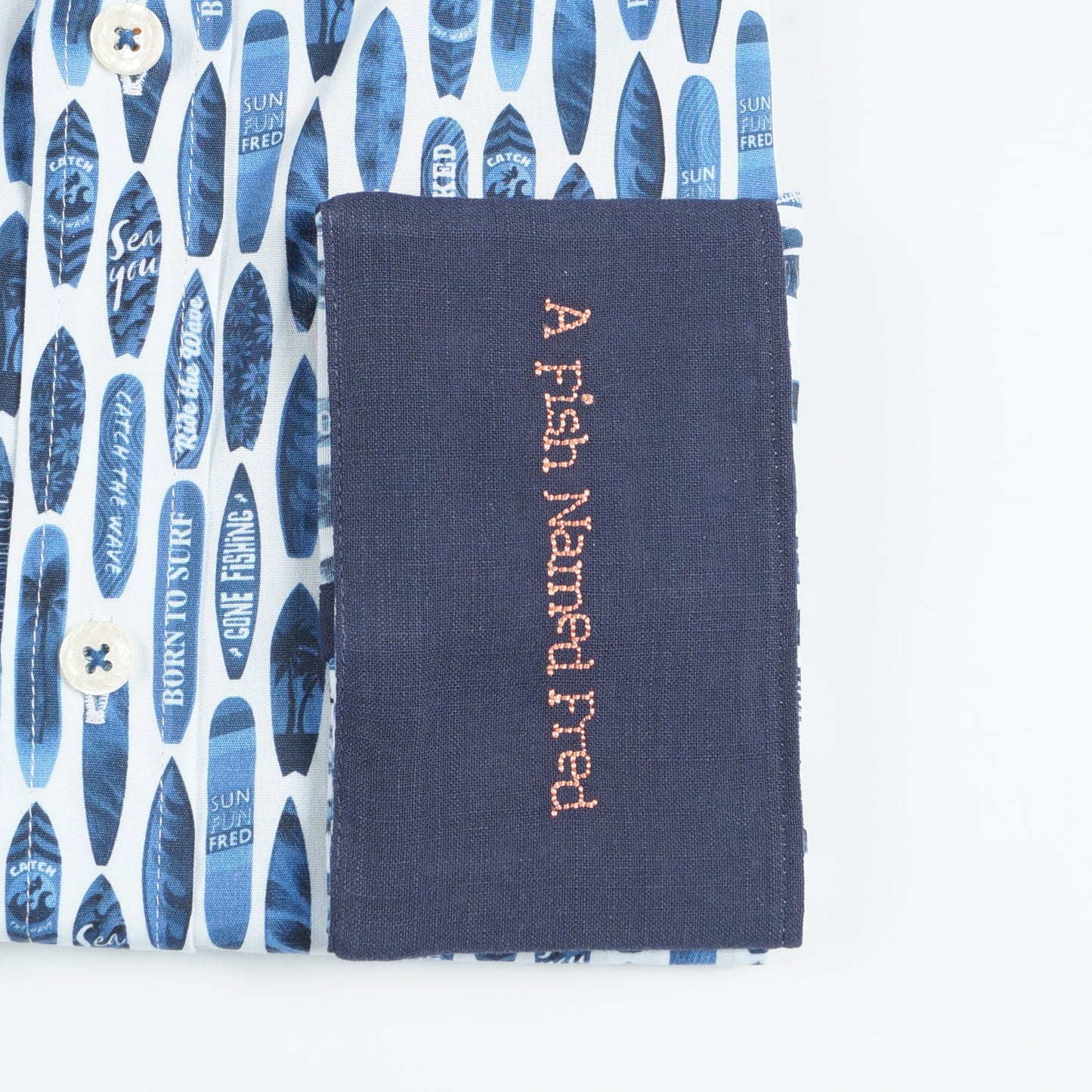 - Surfboard Shirt - Navy