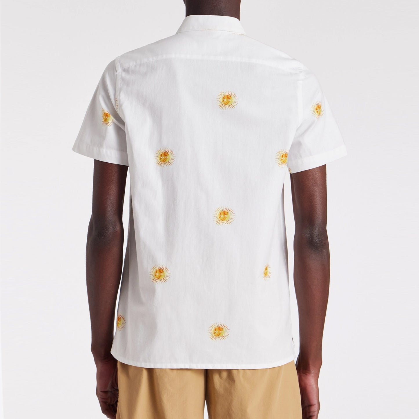 - Sun Print Shirt - White