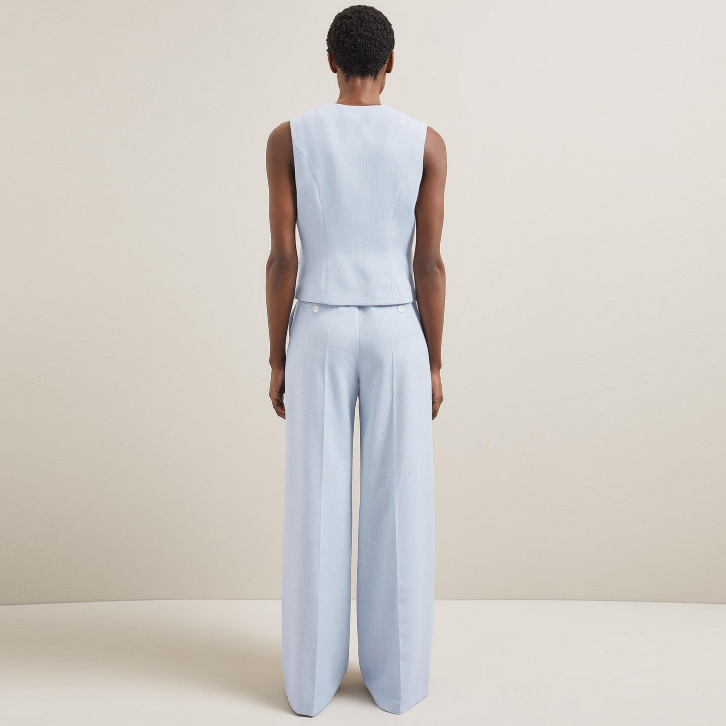 - Tyler Trousers - Pale Blue