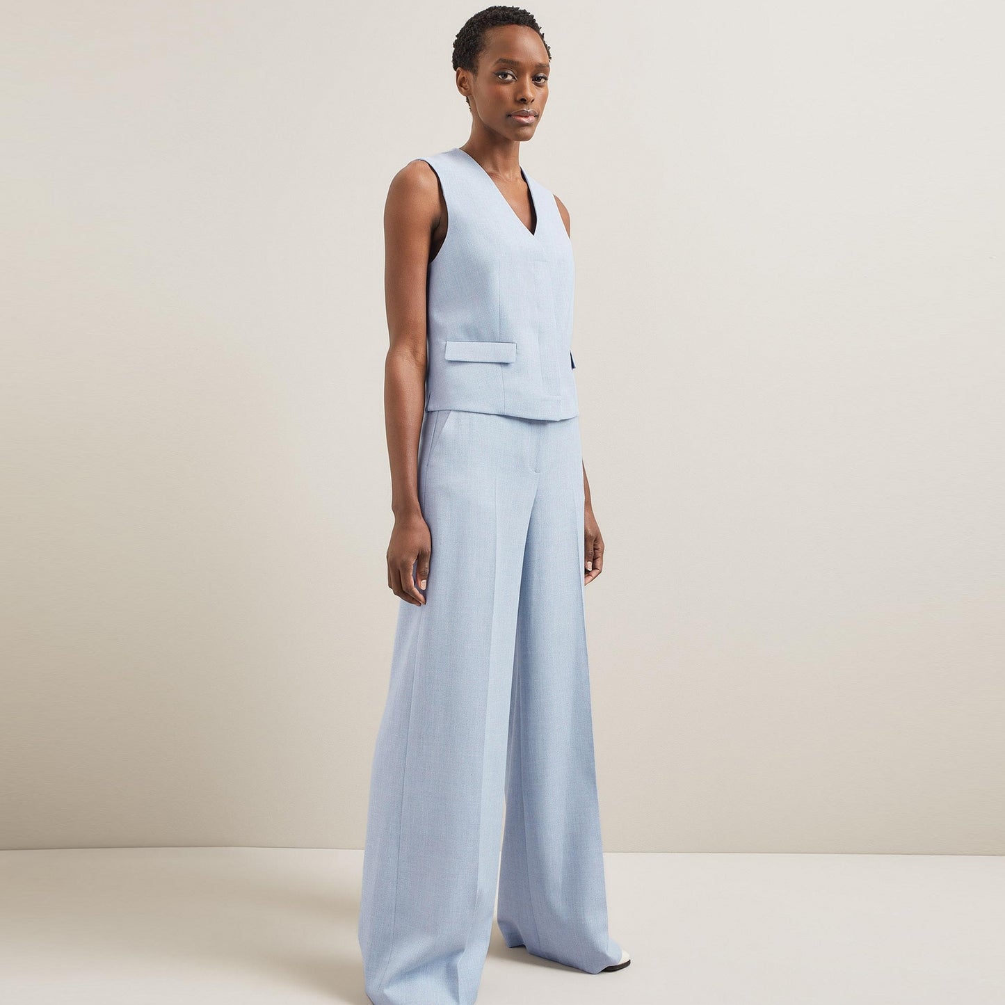 - Tyler Trousers - Pale Blue