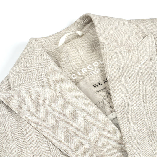 - Stretch Piquet Jacket - Natural