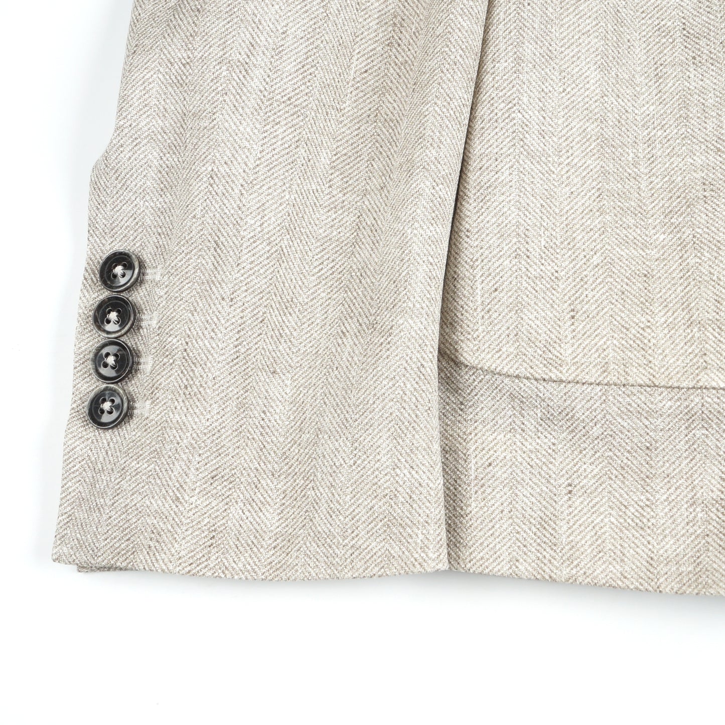 - Stretch Piquet Jacket - Natural