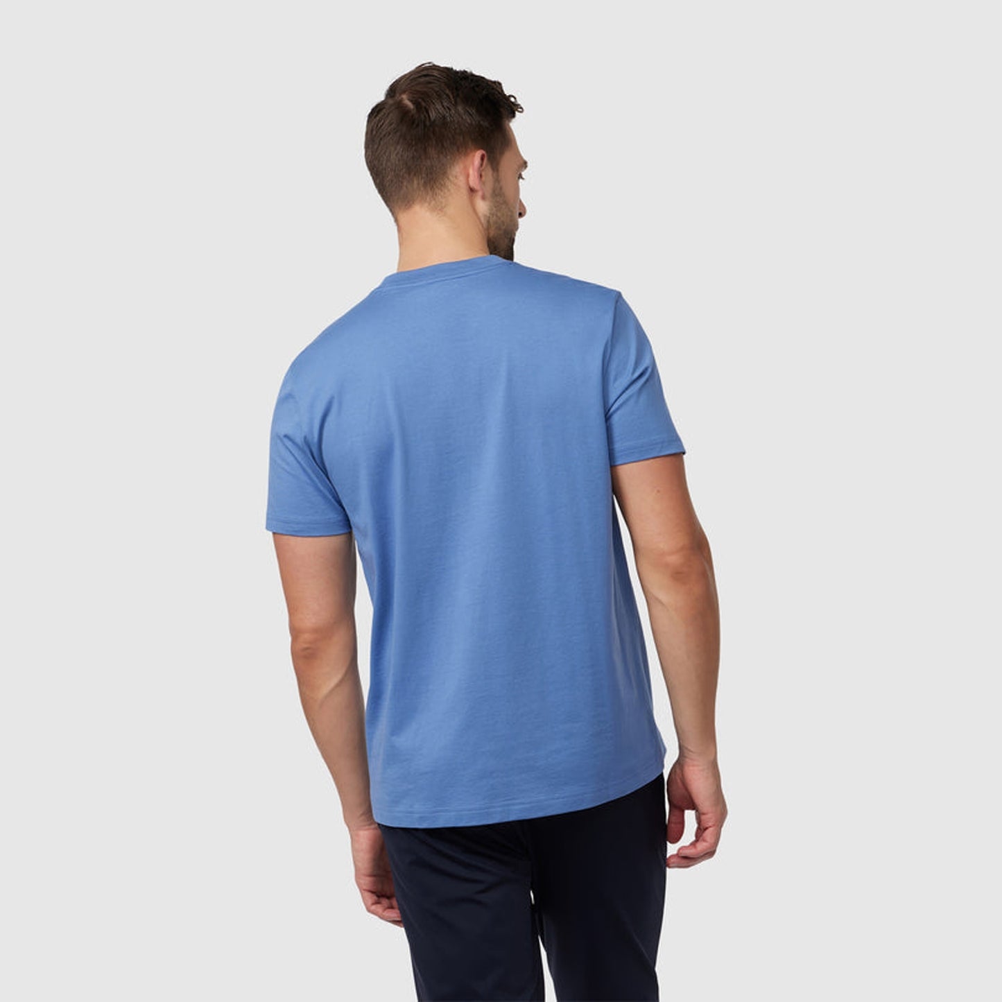 - Classic Crew Neck Tee - Marina