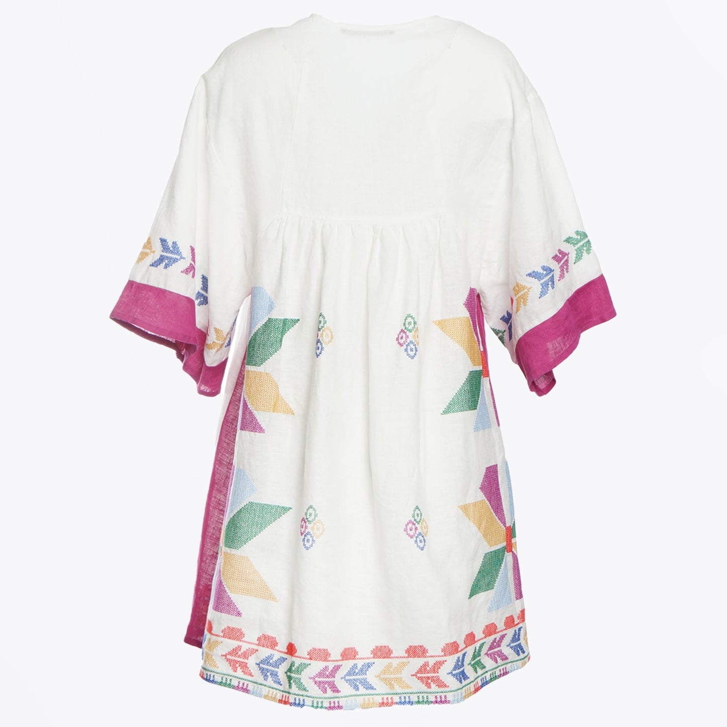 - Aeolis Colour Block Dress - Multi