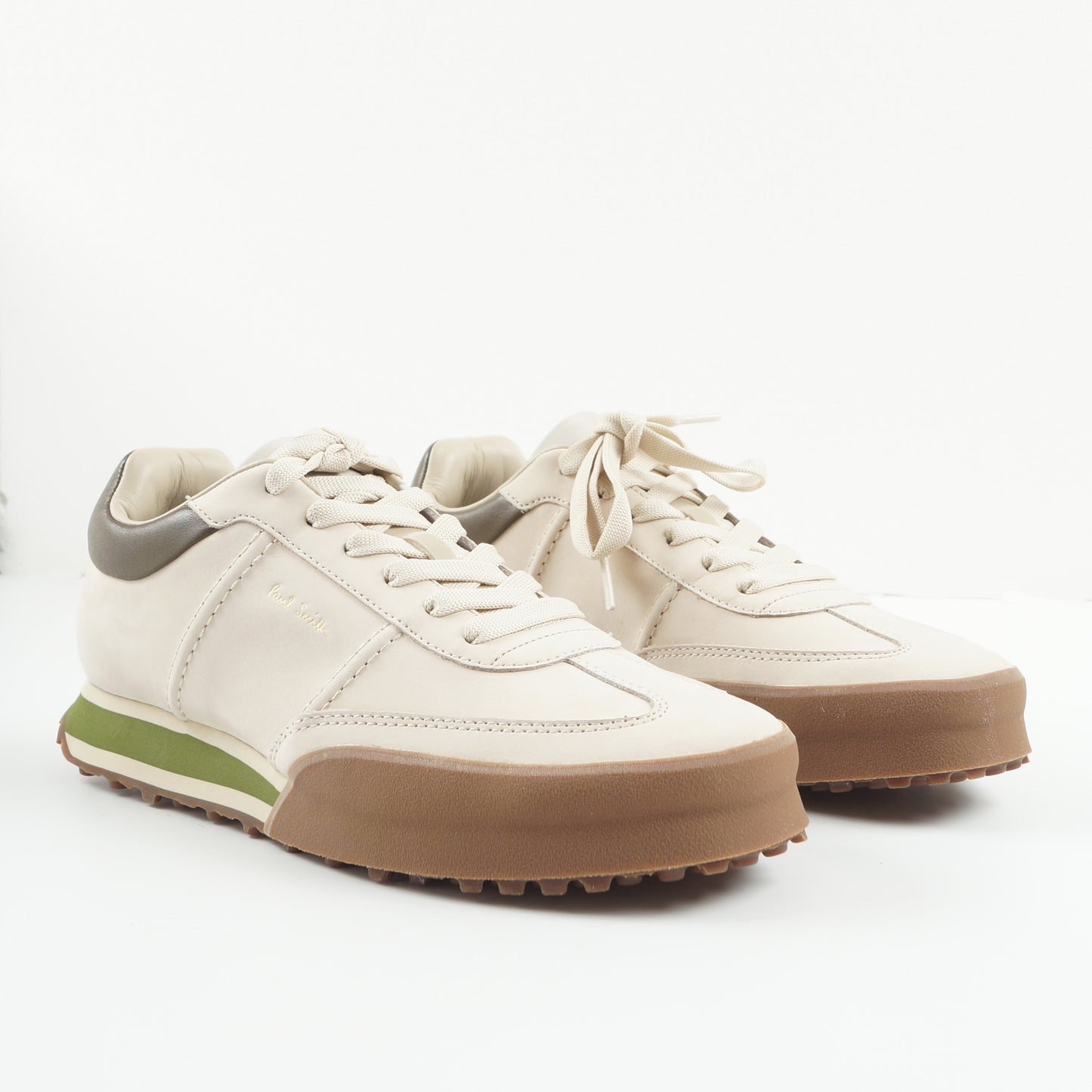 Gideon Leather Sneakers - Cream