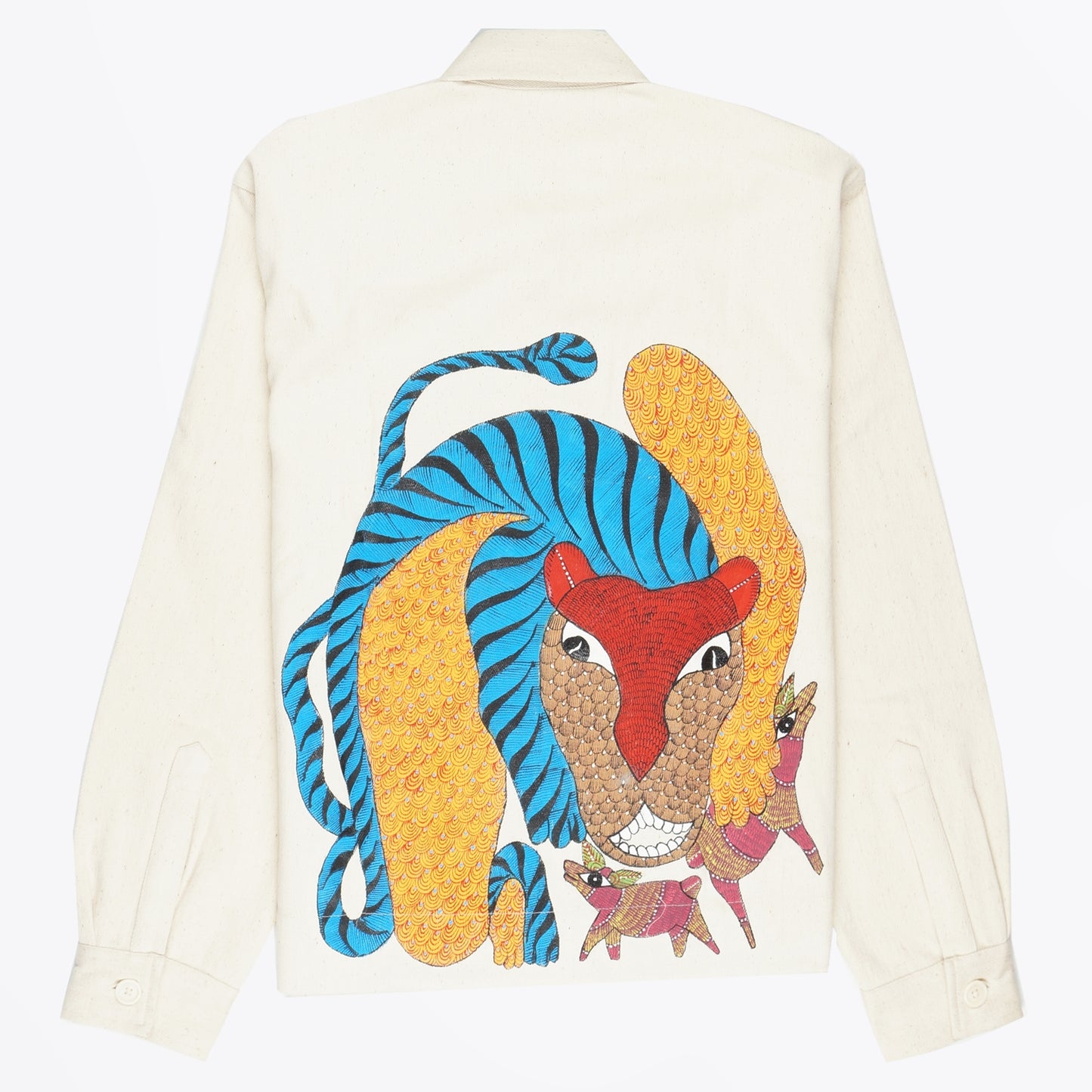 - Bodhi Gond Painting Jacket - Natural