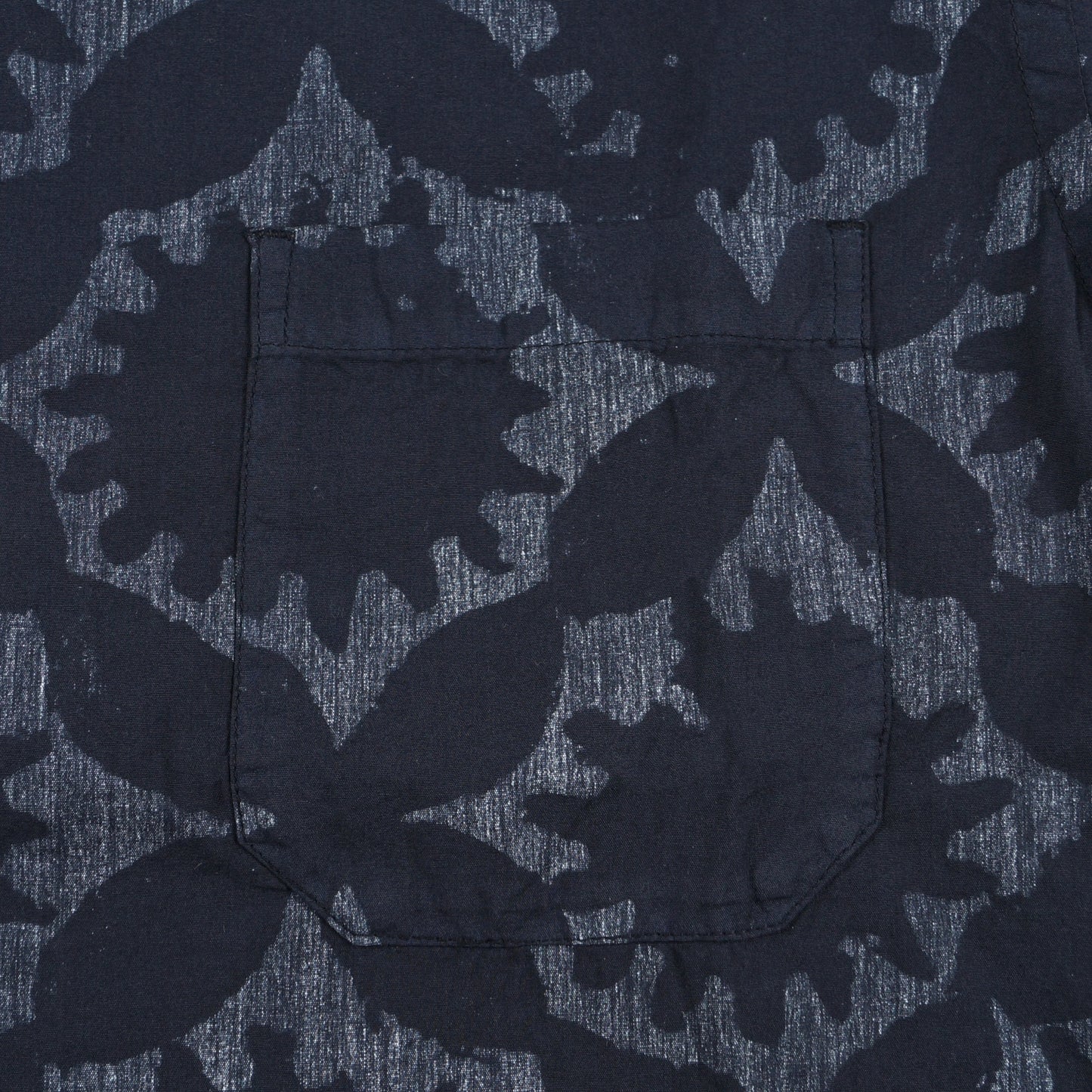 - Road Shirt Sun Print - Navy