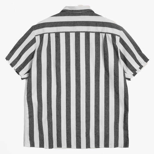 - Malick Shirt - Navy/Ecru