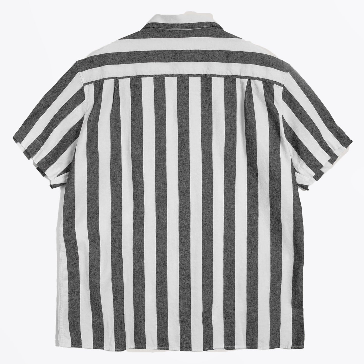 - Malick Shirt - Navy/Ecru