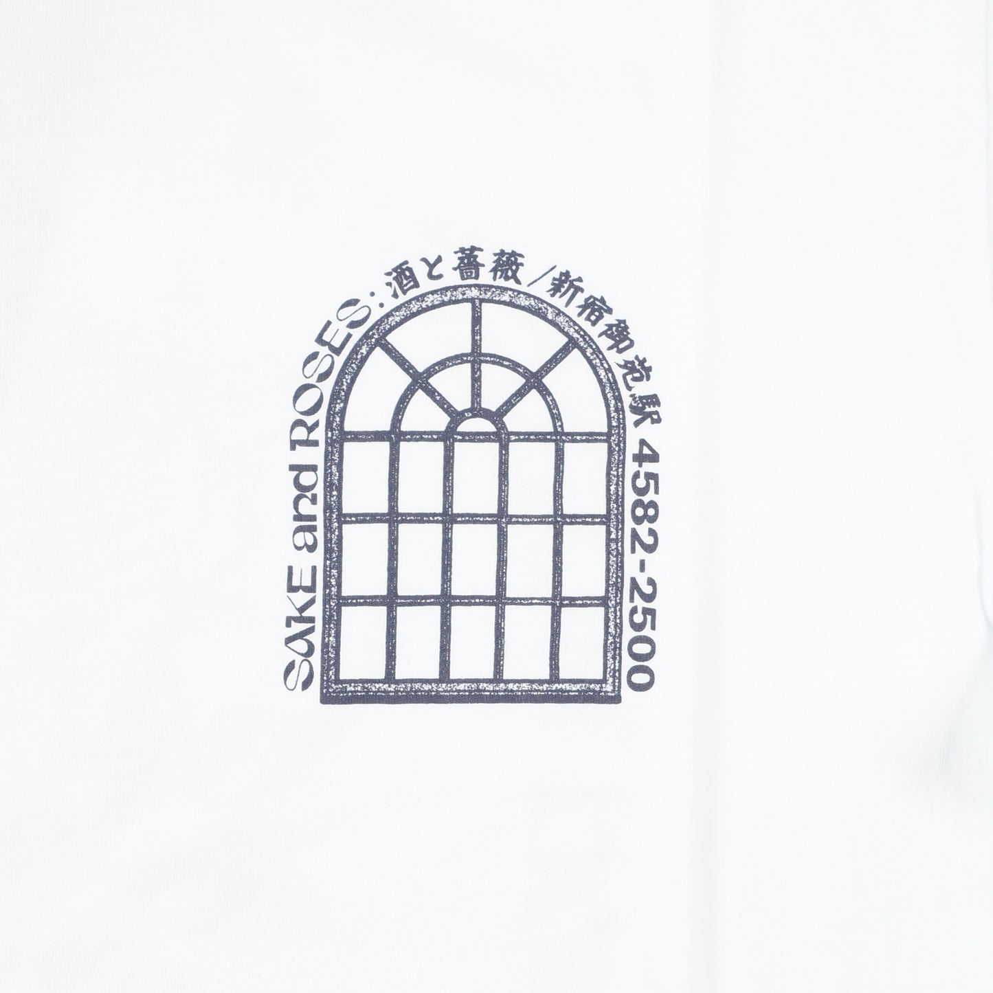 - Sake And Roses T-Shirt - White