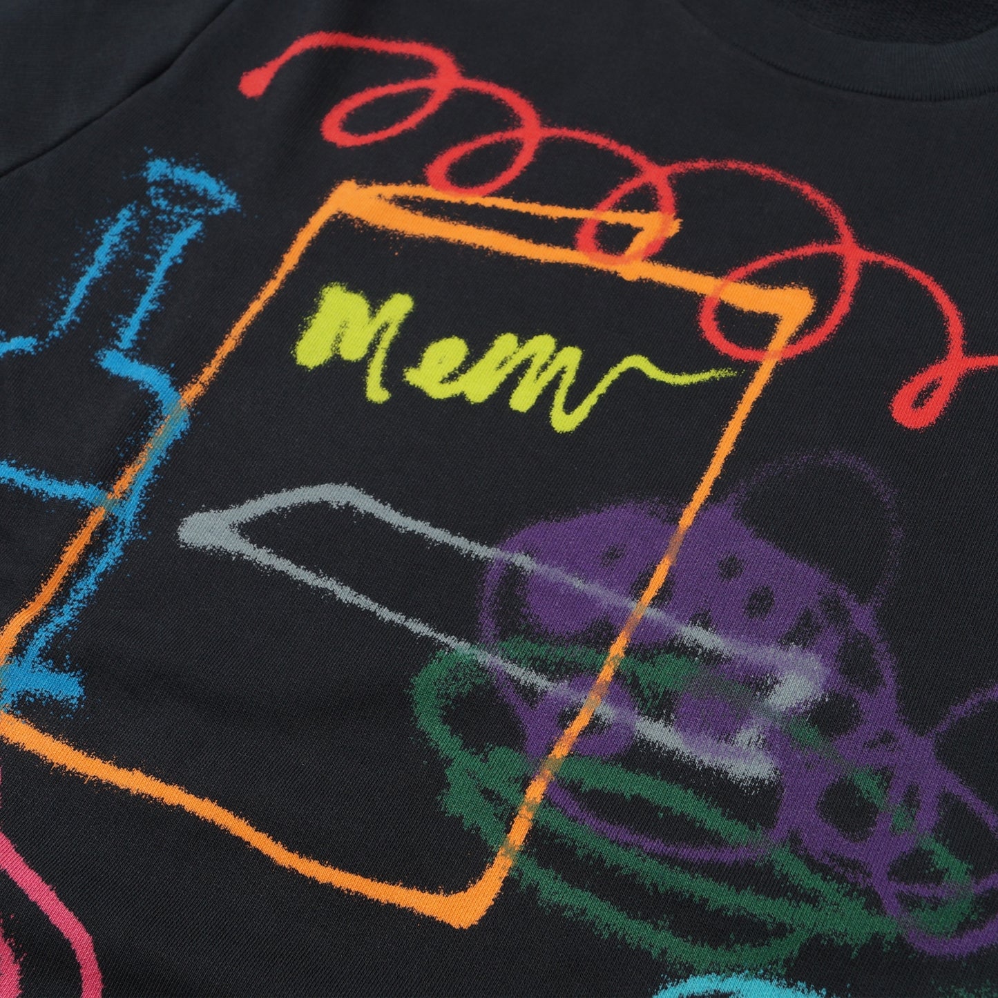 - Sketch Reg Fit Sweatshirt - Black