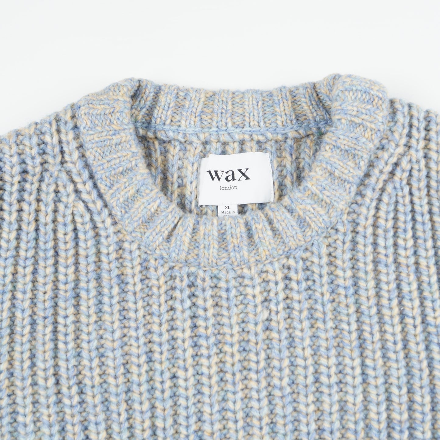 Wilde Crew Thick Knitwear - Blue