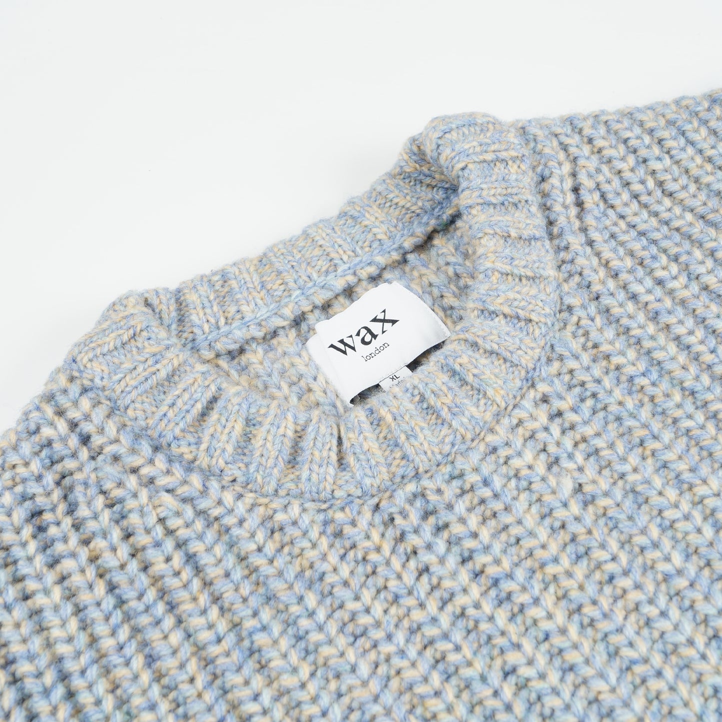 Wilde Crew Thick Knitwear - Blue