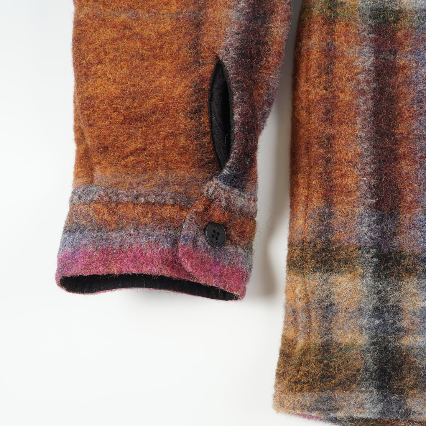 - Whiting Wool Blend Overshirt - Multi