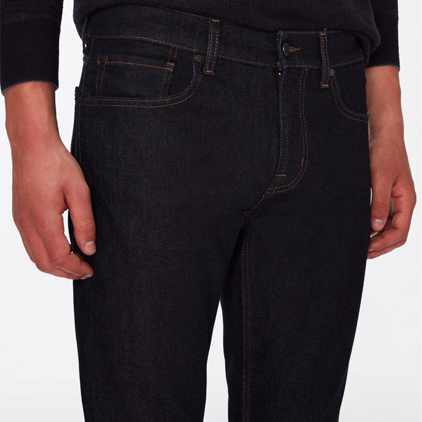 - Slimmy Lux Performance Jeans - Dark Blue