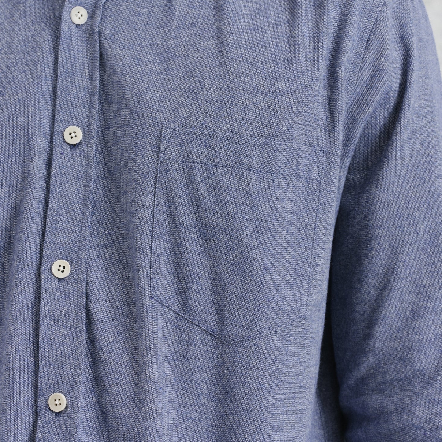 - Shelly Plain Weave Shirt - Blue