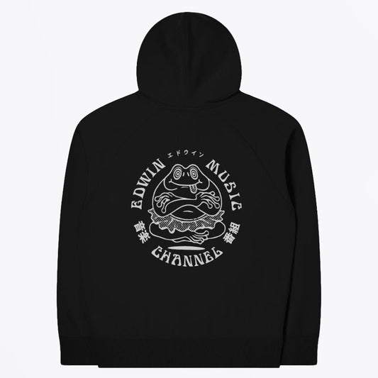 - Edwin Music Channel Hoodie - Black