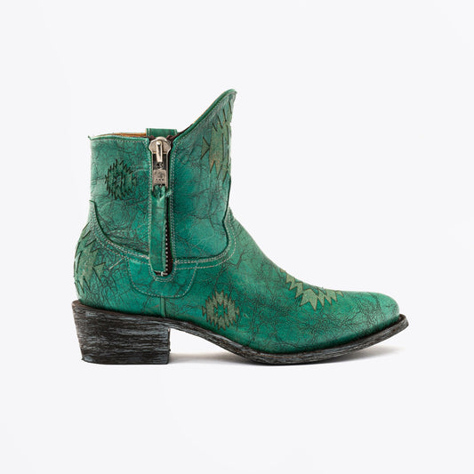 - Toluca Ankle Boots - Turquoise