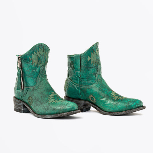 - Toluca Ankle Boots - Turquoise